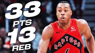 Scottie Barnes’ DOUBLE-DOUBLE Performance In The Raptors W! | January 1, 2025