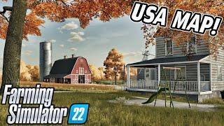 ELMCREEK MAP TRAILER! (FS22 USA MAP) | FARMING SIMULATOR 22