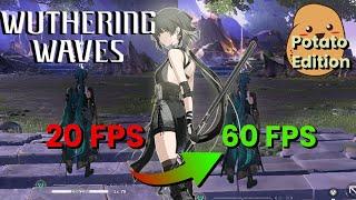 Wuthering Waves Lag Fix || Low End Pc || Potato Mode || Increase Performance