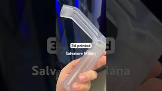 Rubinetto stampato in 3d con materiale trasparente #3dprinting #salvatoremilana #stampa3d