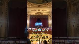 1 of World's Most Beautiful Bookstores - El Ateneo Grand Splendid Libreria - Buenos Aires, Argentina