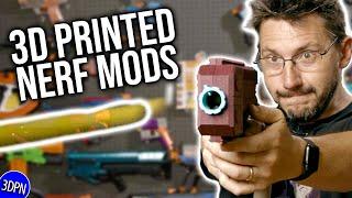 Out Of Darts AGAIN! 3D Printing Nerf Mods GOES BIG!