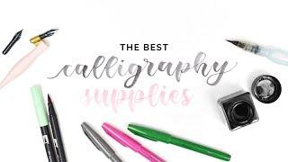 the best calligraphy supplies  from beginner to expert!