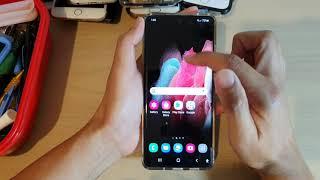 Galaxy S21/Ultra/Plus: How to Set Home Screen Swipe Down to Open Notification Panel / Apps Screen