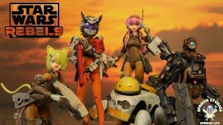 Custom Star Wars Rebels Musume / Droids Characters