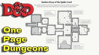 Create Epic One-Page Dungeons for D&D!