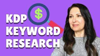Profitable KDP Keyword Research Method - Easy and free, great for beginners