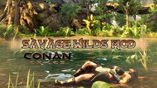 SAVAGE WILDS Modded Map Showcase | CONAN EXILES