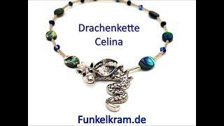 Dragon-Necklace Celina Funkelkram.de