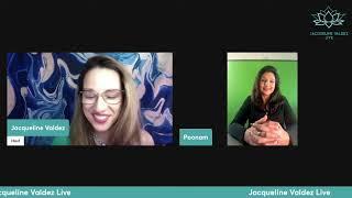 Poonam Bhuchar Shares How to Live a Happy and Fulfilled Life on Jacqueline Valdez Live