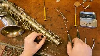 Let's Overhaul A Saxophone Together, Part 2: Inspection & Disassembly