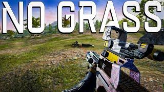 PUBG WITH NO GRASS? - The PARAMO grass glitch is interesting!