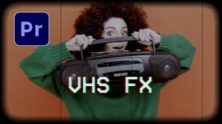 How to Make VHS Effect in Premiere Pro