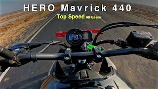 Hero Mavrick 440 Top Speed Run