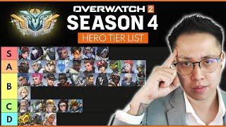 Overwatch 2 - SEASON 4 Hero Tier List