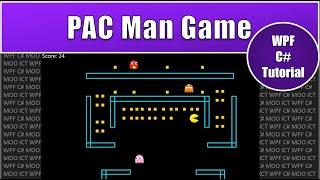 WPF C# Tutorial How to make a Pac Man game in Visual Studio
