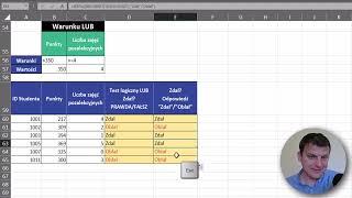 Excel - Zamiana ORAZ i LUB na operacje matematyczne Formuły Tablicowe | Kurs Excel SuperHero 4.10