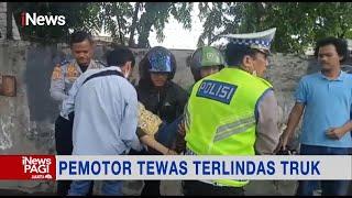 Pemotor Wanita Tewas Terlindas Truk di Kawasan Daan Mogot #iNewsPagi 27/10