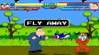 NICK54222 MUGEN: Duck Hunt Dog (me) VS Stan Smith