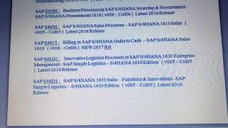 SAP S/4HANA Simple Logistics Certification Materials Download