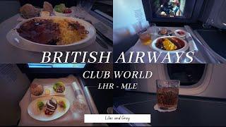 British Airways Business Class Suite | Club World | London Heathrow to Male | January 2024