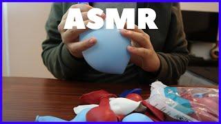 ASMR- rubbing balloon (no talking,relaxing)/frotando el globo (no hablar, relajarse)
