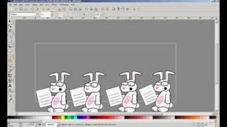 Making a web comic using Inkscape