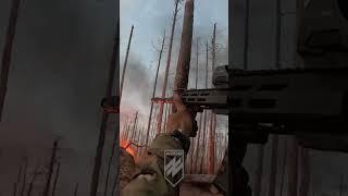Штурмові дії в Серебрянському лісництві. «Азов» вибиває окупантів з бліндажів та окопів