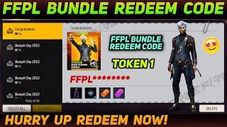 Free Fire FFPL Redeem Code | FFPL Bundle Redeem Code | FFPL Bundle Token 1 Redeem Code | Free Fire