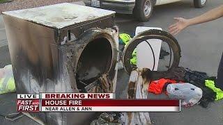 Dryer believed to have started North Las Vegas fire