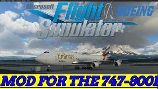 747-800i Modification for Microsoft Flight Simulator 2020| Showcase