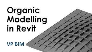 Revit Adaptive Components Organic modelling