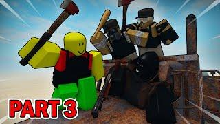 WEIRD STRICT DAD VS A DUSTY TRIP! (Part 3) Roblox Animation