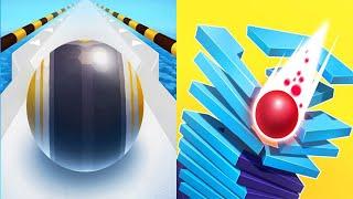 Action Balls VS Stack Ball - All Levels SpeedRun Gameplay Android iOS Ep 1