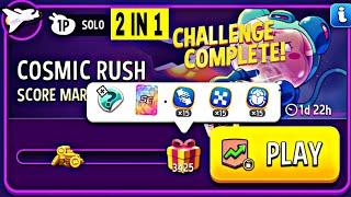 2 Solo score market cosmic rush solo challenge | match masters | score market blow em up