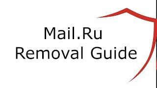 Mail.Ru Virus Removal Guide