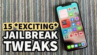 15 *EXCITING* JAILBREAK TWEAKS FOR iOS 14 | unc0ver & Taurine | iPhone 12 Pro Max