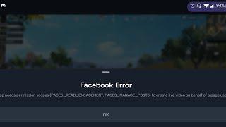 Turnip Facebook error | turnip facebook steaming problem