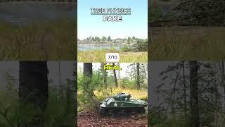 Tree Physics in War Thunder (Realism Test)