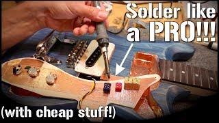 Guitar Wiring and Soldering: Basic Technique Tutorial