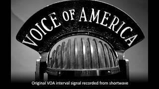 Voice of America (VoA) Interval Signal in HiFi Stereo