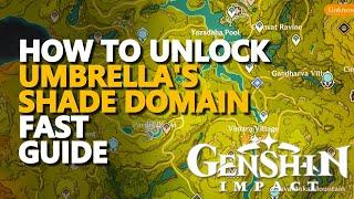 How to unlock Under the Umbrella's Shade Domain Genshin Impact