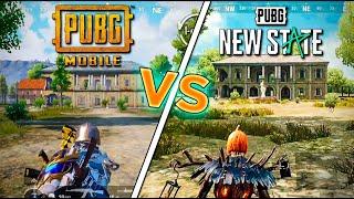 PUBG NEW STATE VS PUBG MOBILE. БОЛЬШОЕ СРАВНЕНИЕ. ГРАФИКА, ФИЗИКА, ДОНАТ И другое