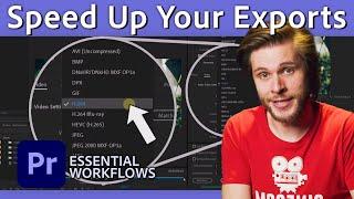 Speed Up Your Slow Exports With This Hack | Premiere Pro Tutorial with Cinecom | Adobe Video