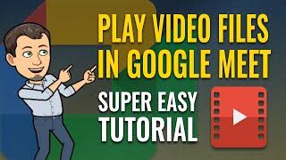 How to Play Videos in Google Meet #meet #googlemeet