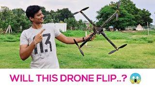 DIY X-CLASS DRONE | WILL IT FLIP ? | CLOUD CUTTER