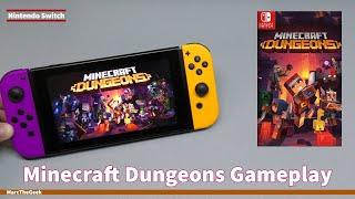 Minecraft Dungeons Switch Gameplay