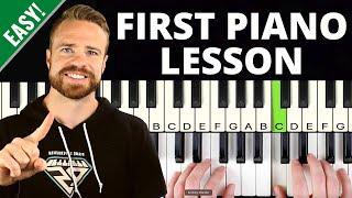 Jak hrát na klavír: 1. den – SNADNÁ první lekce pro začátečníky