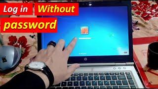 how to log into windows 7 if you forgot your password without cd or software! windows 7 without pass