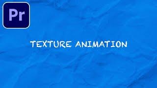 How to Create Animated Texture Backgrounds in Adobe Premiere Pro